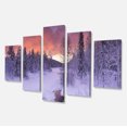 thumbnail image 2 of Finnish Lapland Trees in Winter - Landscape Canvas Art Print, 2 of 3