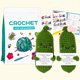 thumbnail image 2 of Kit de juguete de costura de ganchillo, juguetes lindos positivos creativos, Kits de ganchillo para principiantes, 2 of 7