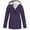O-Purple, variant on Kcodviy Moon Hooded Cardigan Sleeve Women Jackets Black Print Punk Size Casual Hoodie Jacket Long Coat Plus Jacket Women Under Women Women's Coat