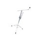 thumbnail image 4 of Soporte para platillos, soporte para instrumentos, plegable, antideslizante, Hardware ajustable, inclinador de platillos, trípode de doble refuerzo, 4 of 8