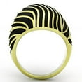 thumbnail image 3 of Luxe Jewelry Designs Ion Plated Gold Stainless Steel Women's Ring - Size 10, 3 of 4