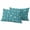 Blue, variant on Outdoor Waterproof Pillow Covers Easter Bunny with Bow Leaves on Green Decorative Throw Pillow Protectors,Pillowcase Cushion Cases for Patio Sofa Garden Couch,16x16in,Pack of 2