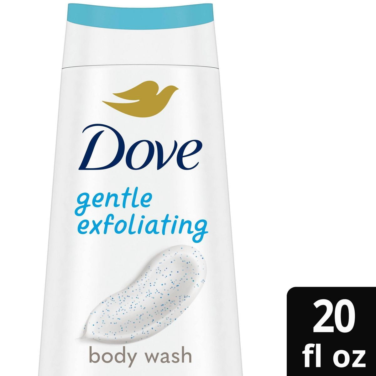 2X - Dove Gentle Exfoliating Body Wash - Sea Minerals - 20 fl oz