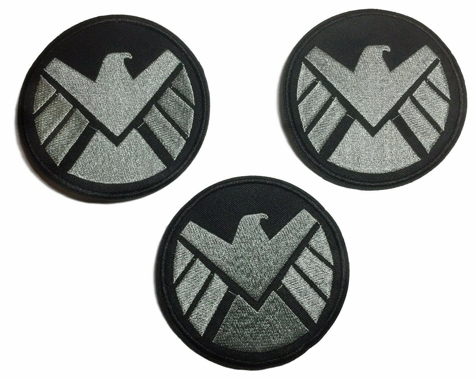 Avengers Agents of Shield Uniform/Cosplay Black & Blue Patch  3 1/4 in 