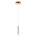 thumbnail image 1 of ET2 E10001-RG Flûte LED 1 in. Or Rose Mini Suspension Plafonnier, 1 of 2