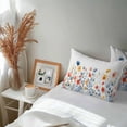 thumbnail image 6 of Lumbar Pillow Covers 20x12 Inch Set of 2, Spring Floral Waterproof Outdoor Pillow Covers, Watercolor Elegant Summer Botanical Decorative Cushion Pillowcases for Couch, Sofa, Bed, Garden, Patio, 6 of 9