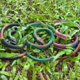 thumbnail image 3 of 4 Pieces Realistic Rubber Fake Snake Toy 29 Inch Long, Green & Black Gag Snakes for Pranks, Practical Jokes and Halloween Decoration (29 Inch 4pc), 3 of 7