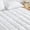 White, variant on Sonive Quilted Mattress Pad Queen, Thick Fluffy Soft Breathable Durable Cover Deep Pocket, White