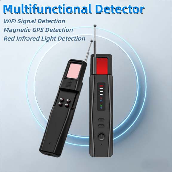 3 in 1 Anti-Spy Detector - Upgraded Hidden Camera & GPS Tracker Scanner, Electronic Bug Sweeper for Home Office Hotel Travel