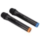 thumbnail image 4 of BRILLAR Micrófono inalámbrico profesional Karaoke Mic con receptor recargable para fiesta de Karaoke, 4 of 10