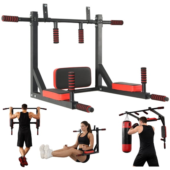 Barra de Dominadas Multifuncional X-Rush Atlas 8 en 1 para Entrenamiento Integral en Casa