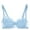 Blue, variant on Underwire Bras for Women Adjustable Lace Embroidery Support Gathering Underwear Sexy Open-Back One Piece Comfortable Breathable Bra Full Coverage Anti Sagging Invisible Underclothes