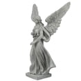 thumbnail image 3 of Luxen Home Gray MgO Peaceful Angel Garden Statue, 3 of 9