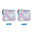thumbnail image 7 of FORMRS 13"-13.3" Laptop Sleeve Protective Case Soft Carrying Quilted Computer Bag Cover, Pink Daisy, 7 of 7