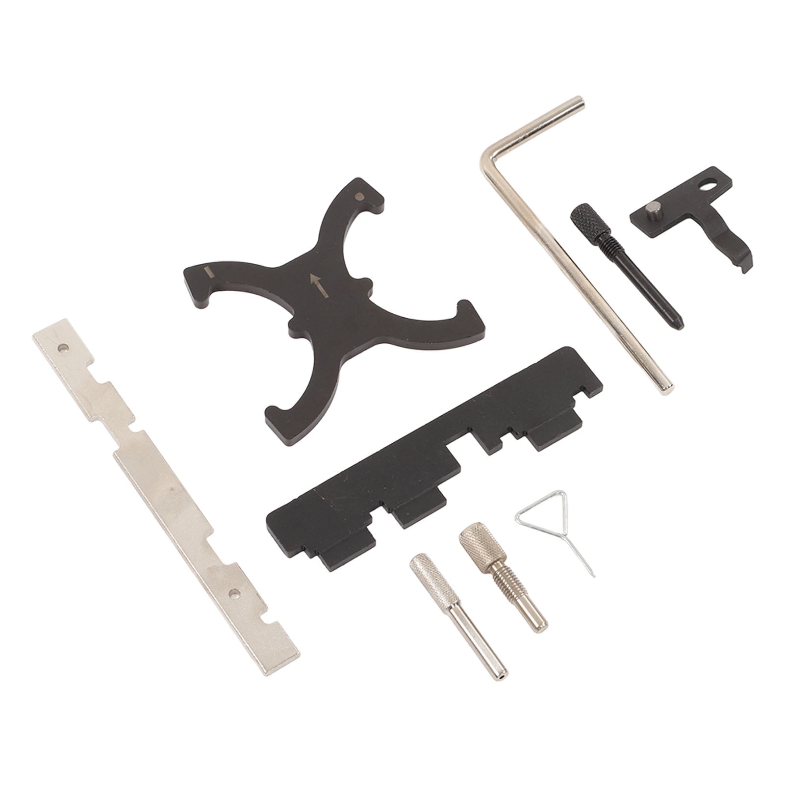 Camshaft Alignment Tool, Steel 9PCS Camshaft Locking Tool Set Portable Heavy Duty With Storage