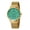 Green, variant on Quartz Watch for Men, Classic Men's Analog Watch with Stainless Steel Mesh Band, Small Second Sub-Dial, 5ATM Waterproof, Fashion Men's Wristwatch, White