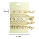 thumbnail image 2 of Dinheiro Cintas sin pliegues Soportes para coletas Cintas para el cabello Cuerdas para el cabello, 2 of 5