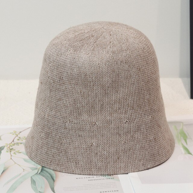 COCOpeaunt New Summer Ventilation Foldable Bucket Hat Women Panama