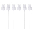 thumbnail image 1 of Unique Bargains Spray Bottle Top Sprayer Replacement Pump Plastic for Essential Oil Bottles White 6 Pack, 1 of 5