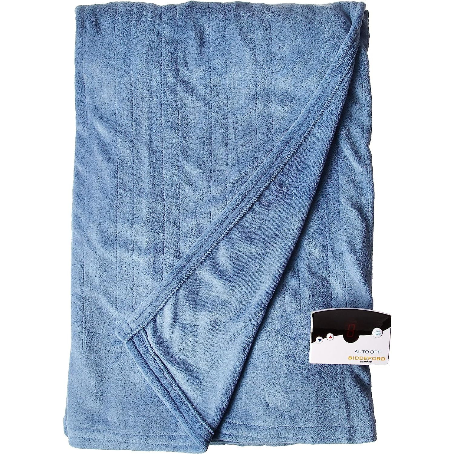 Biddeford Micro Plush Electric Heated Blanket with Digital Controller