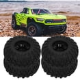 thumbnail image 4 of Juego De Ruedas De Neumáticos, Alta Fuerza De Agarre, Neumáticos RC Precisos Y Ecológicos, Resistentes Al Desgaste Para ARRMA SENTON 1/10 RC Car OTVIAP RC Wheels, 4 of 8