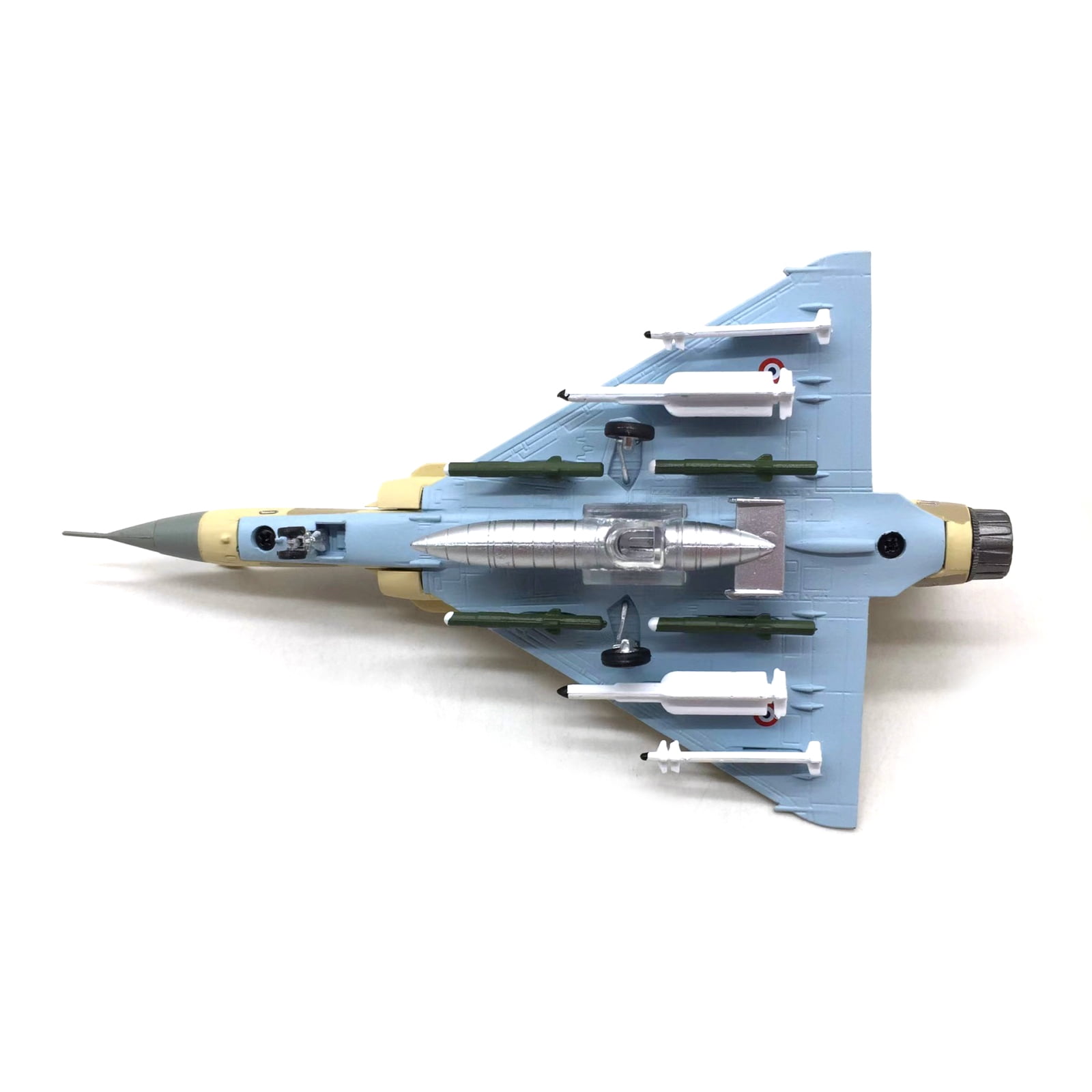 French Air Force Mirage 2000 Diecast Model Airplane for Father's Day Aviation-Themed Gift