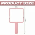 thumbnail image 2 of RAGUPEL Hand Mirrors with Handle,Square Vanity Mirror 6.2"*3.5"*0.4" Hand Held Mirrors with Handle,Accurate Image Reflection Hand Mirrors with Handle,Style4, 2 of 7