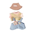 thumbnail image 2 of Ropa De Muñeca En Miniatura,Conjunto de ropa para muñecas,camisetas,ropa,juguete en miniatura,Monos y sombreros para muñeca niña,accesorios de vestir,Mini ropa de Traje T colorido, 2 of 8