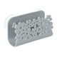 thumbnail image 2 of Portaesponjas para fregadero con ventosas, organizador de plástico para fregadero con ventosas, accesorios de baño para fregaderos de cocina y baño (gris), 2 of 5