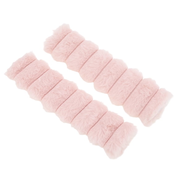 Unique Bargains Pink Seat Belt Cover Pad 24 cm Seatbelt Strap Cushion Shoulder Padding 2 Pcs