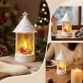 thumbnail image 4 of Dalxymotic Christmas Candle Lamp, Tree Wind Candle Holiday Gift Ornament, Festive Tabletop Light Decoration, Christmas Decorations Indoor Outdoor for Table, Home, Mantel, Shelf, 4 of 6