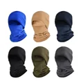 thumbnail image 5 of Gorro de terciopelo con protección facial para ciclismo al aire libre, conjunto de Chal cálido, bufanda deportiva, gorros de esquí, cubierta de cuello Fuzz, Otoño e Invierno, 5 of 5