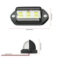 thumbnail image 2 of 2Pcs LED License Plate Light Tag Lamps Assembly Replacement for RV Truck Trailer, 2 of 7