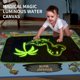 thumbnail image 2 of Alfombrilla para garabatos con agua, juguete educativo, alfombrilla mágica para garabatos que brilla en la oscuridad, tablero para garabatos reutilizable y colorido para niños pequeños, regalos de, 2 of 8