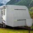 thumbnail image 4 of TOPTENG 5 Layers Camper Cover 27'-30' Travel Trailer RV Cover Windproof Extra Thick with Adhesive Repair Patches, 4 of 9