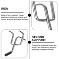 thumbnail image 3 of Shisuyan Metal Pegboard Hook Silver 50Pack 2Inch Tool Storage, 3 of 9