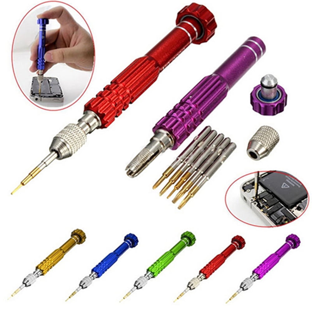 6 Mode Screwdriver Kit Sets:Philips,Pentabole,Cross and More for Samsung HTC 