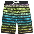 thumbnail image 2 of Big Chill Boys' Rash Guard Set - 2 Piece UPF 50+ Swim Trunks and Long Sleeve Swim Shirt (Little Kid/Big Kid), 2 of 6