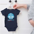 thumbnail image 5 of Classic Video Game Pixelated Mega Man Romper Boys or Girls Infant Baby Brisco Brands 12M, 5 of 6
