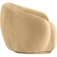 thumbnail image 4 of Meridian Furniture Emery Camel Velvet Chair, 4 of 9