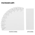 thumbnail image 4 of 20pcs papel de boda conos confeti papel conos flor confeti pétalo conos, 4 of 5