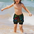 thumbnail image 7 of Cauagu Play Game Start Print Swim Trunks for Men,Youth Boys Swim Shorts Compression Liner Beach Shorts Boys' Swimming Shorts 7-20 Years Bathing Suit-Medium, 7 of 7
