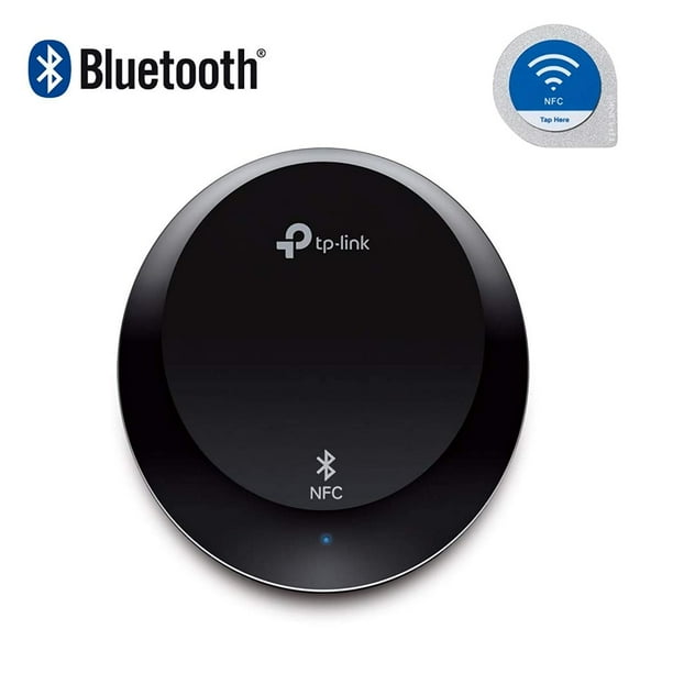 Tp Link Nfc Enabled Bluetooth 4 1 Receiver Wireless Audio Adapter Streaming Music From Echo Smart Phone Tablet Pc To Home Car Stereo Sound System Ha100 Walmart Com Walmart Com