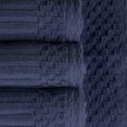 thumbnail image 4 of Family Modern Cotton 12-Piece Towel Set, Navy Blue by Blue Nile Mills, 4 of 8