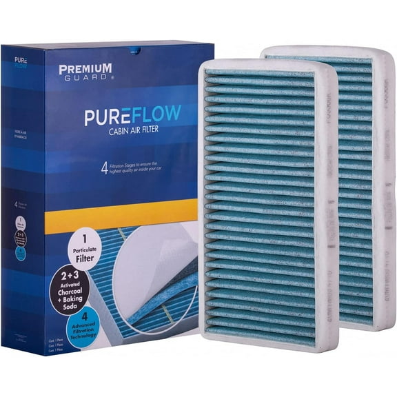PG Cabin Air Filter PC5388X | Fits 2001-2002 Chevrolet Silverado 2500 HD, 2002 Avalanche 1500, 2001-2002 GMC Sierra 2500 HD, 2001-2002 Chevrolet Silverado 1500 HD, 2002 Cadillac Escalade