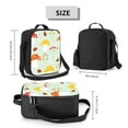 thumbnail image 2 of Disketp Mushroom Bee Bolsa Térmica Estampada para Almuerzo, Lonchera para Hombres y Mujeres Adultos, 2 of 7