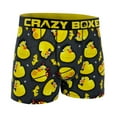 thumbnail image 3 of CRAZYBOXER Men's Underwear Comfortable Freedom of movement Boxer Brief Non-slip waistband, 3 of 4