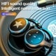 thumbnail image 5 of Cateissary Auriculares de alta compatibles con Bluetooth 5,0, llamadas manos libres, auriculares con cancelación de ruido, auriculares con graves Cables de audio/vídeo Azul, 5 of 6