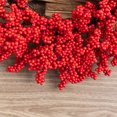 thumbnail image 4 of RBCKVXZ 20 inches Christmas Wreath Door Wreath Stunning Red Berry Wreath Christmas Decoration for Front Door Home Indoor Outdoor Wall Window Xmas Holiday, 4 of 7