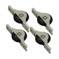 thumbnail image 4 of simhoa 4 Pieces Window Pulley Spare Parts Iron Sliding Door Wheels Kitchen Fittings medium black, 4 of 8